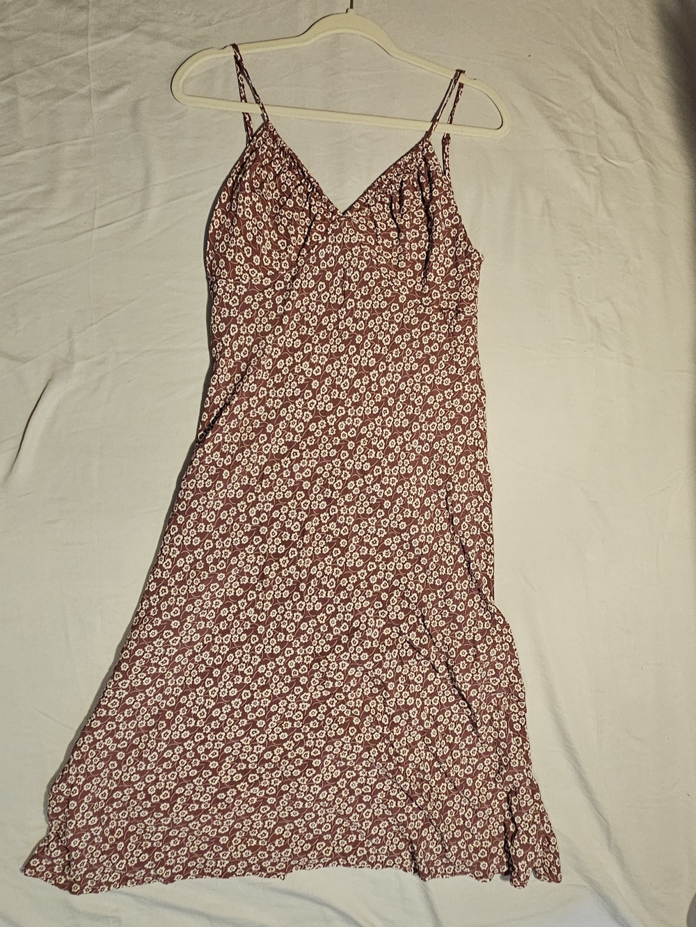 Women’s Floral Slip Dress in Mauve